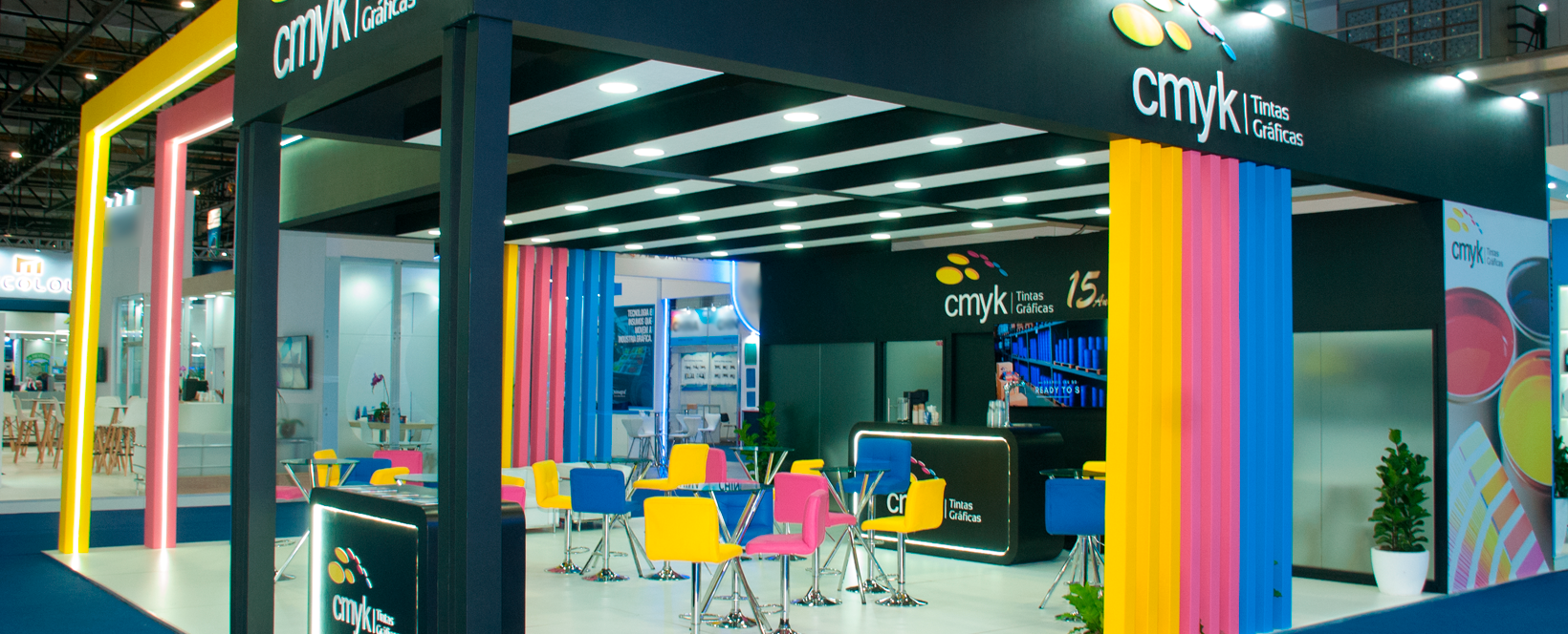 CMYK Tintas na Expoprint 2026 apresentando soluções em tintas de alta performance