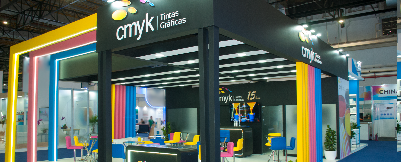 CMYK Tintas na Expoprint 2026 apresentando soluções em tintas de alta performance